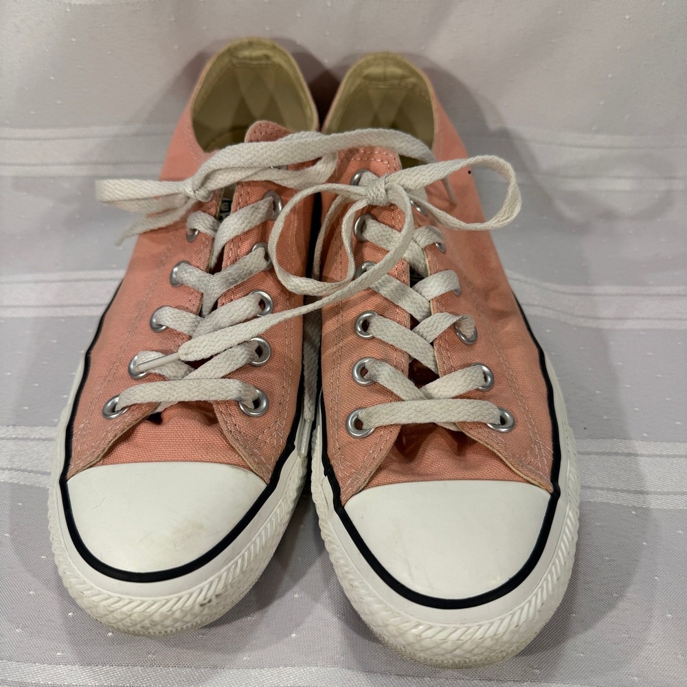 Converse All Star Low Top Pink Canvas Sneakers Womens‎